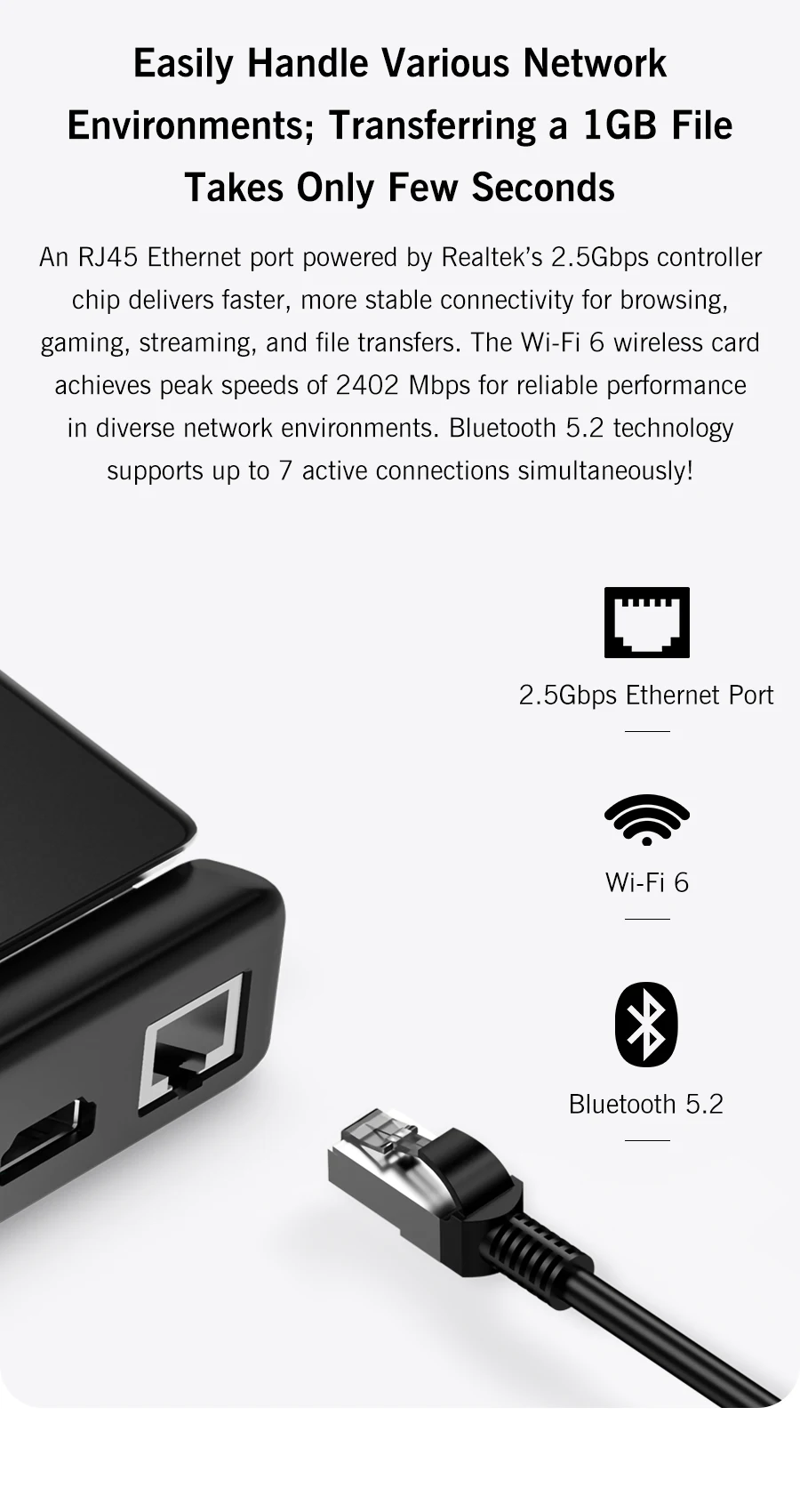 GPD Micro PC 2 Mini Industrial Laptop 7 Inch 1920x1080 Intel N250 16GB DDR5 512GB M.2 SSD Windows11 Portable Industry Notebook