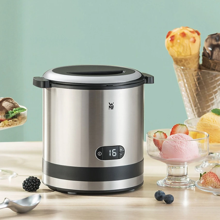 Mini Household Ice Cream Machine, Small Automatic Fruit Ice Cream & Yogurt Maker for Home