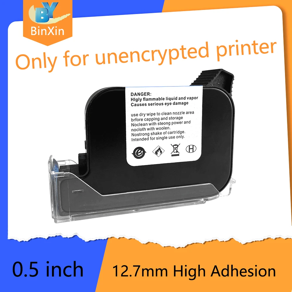 

Fast Dry Ink Cartridge 12.7mm Original 2588+ Compatible with Handheld Coding Coder Machine