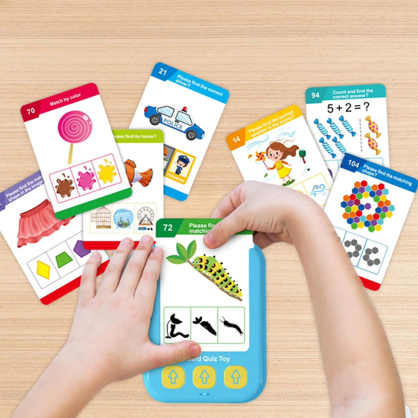 Tarjetas Flash parlantes para niños, juguete interactivo para padres e hijos, Aula fácil