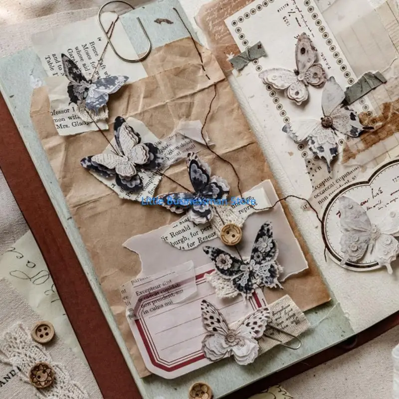 Aufkleberhefte Künstlerischer dekorativer Aufkleber für Scrapbooking, Journaling, Kunsthandwerk, Album, Bullets Journaling – Detail 10