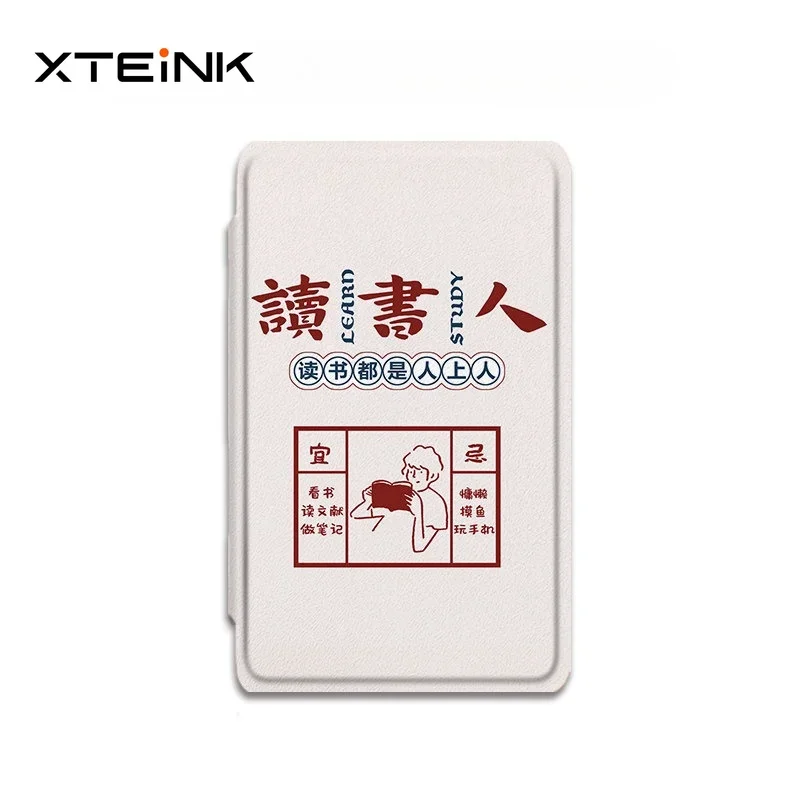 Magnetic Protective Case for XTEINK X3 X4 E-ink Reader E-Book Case All-inclusive Anti-fall Protective Shell Flip Shell DIY Gifts
