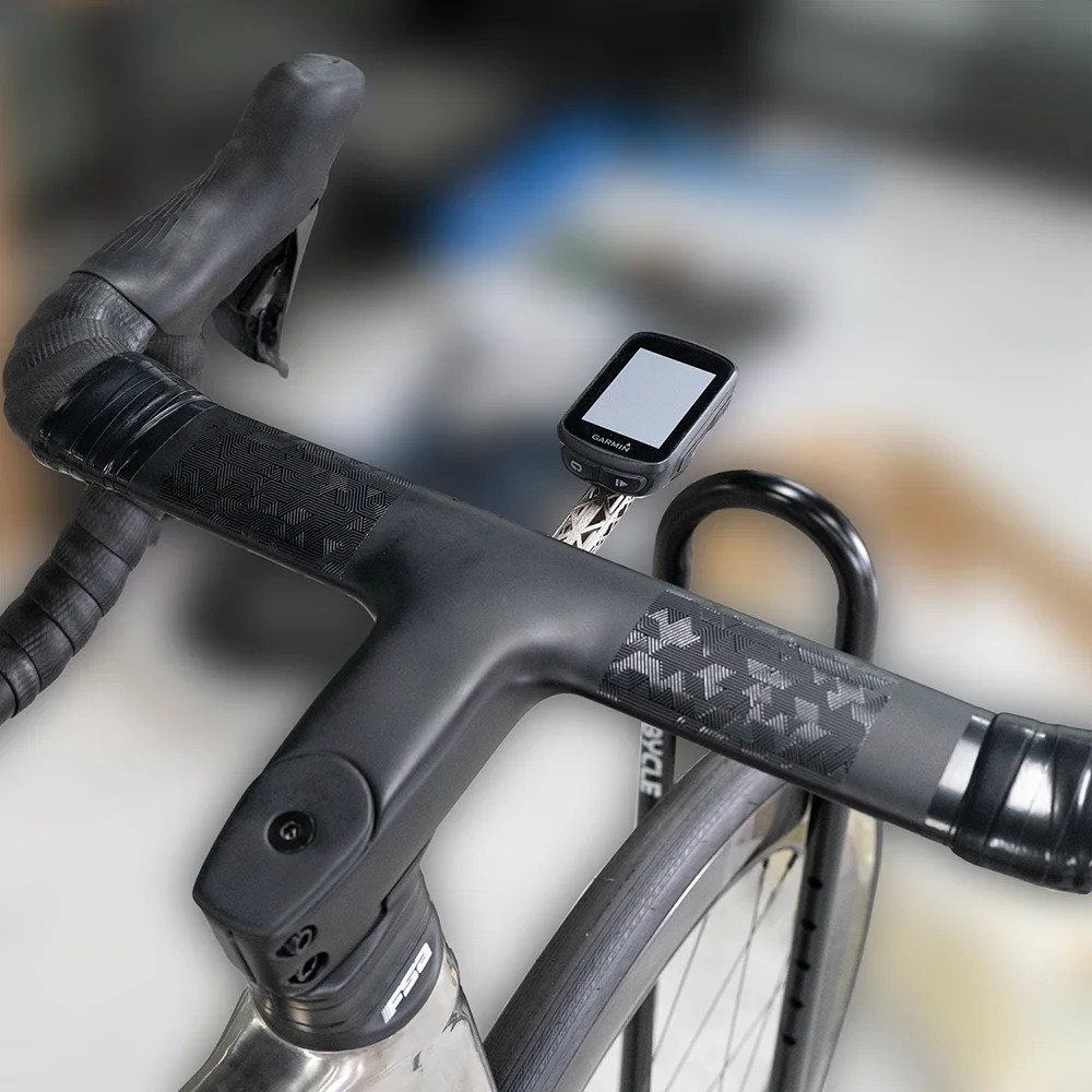 ZRACE Titanlegierung 3D-Gedruckter Fahrradcomputerhalter für Integrierte Lenker, iGPSPORT Garmin Bryton Wahoo – Detail 3