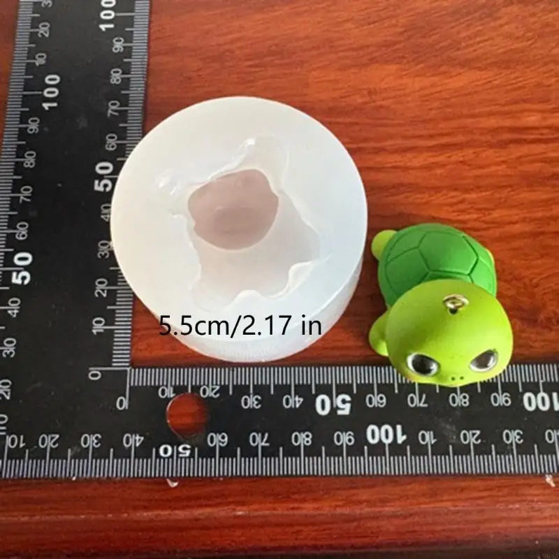قالب قلادة من السيليكون المريح لصياغة الملحقات قوالب على شكل السلاحف لإبداعات الراتنج وصنع الهدايا الفريدة 964A #6