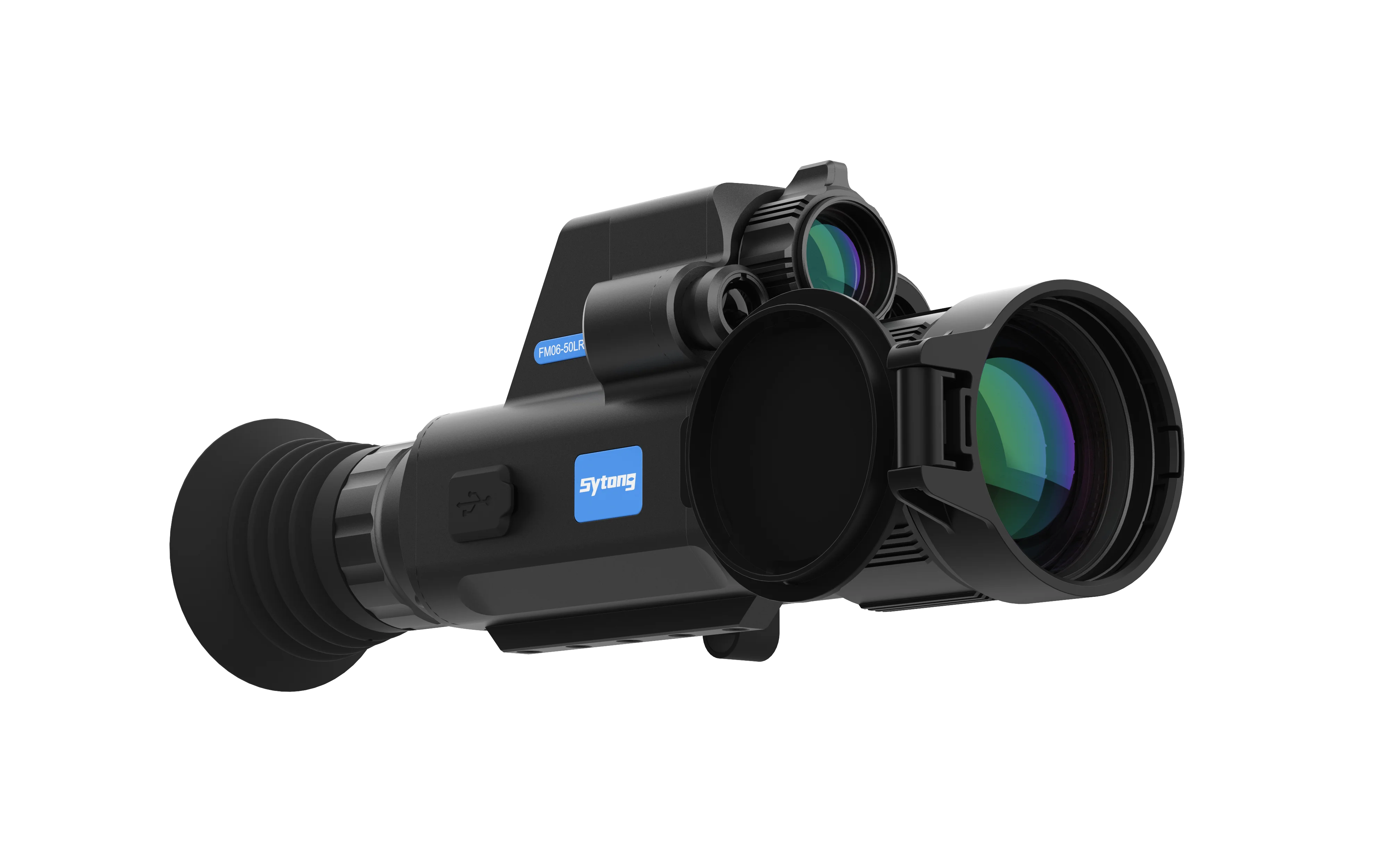 

Sytong FM06-50LRF Multi-Spectral Thermal Imaging Scope with Laser Ranging Ballistic Aiming 640x512 Thermal Monocular for Hunting