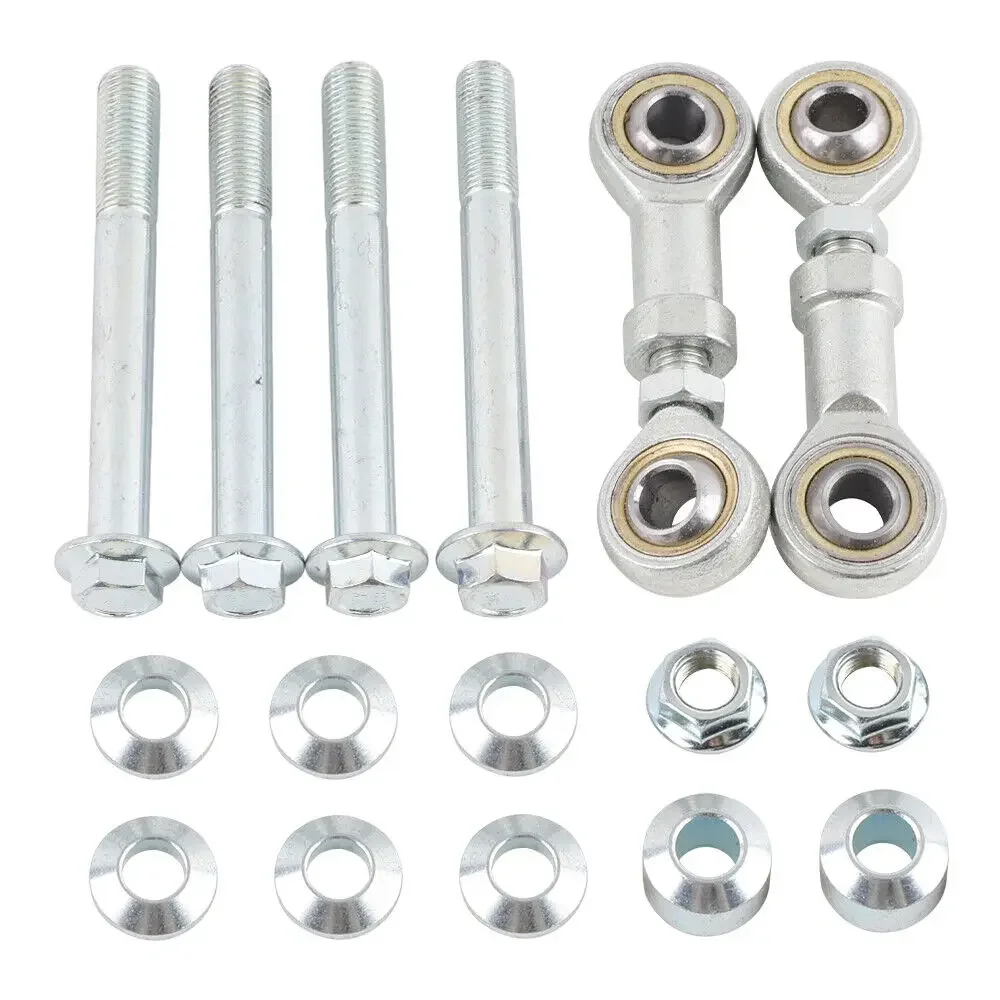 Silver Racing Rear Sway Bar End Link Kit for 92-00 Honda Civic 94-01 Acura Integra DC2 Car Accessories