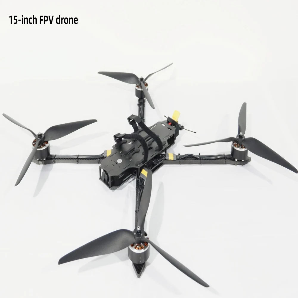 

Гоночный FPV-дрон HUDDO для тяжелых грузов (1-10 кг) с LED-подсветкой, 15-дюймовым видеопередатчиком (VTX) 10 Вт для дальних расстояний, помехозащищенным приемником (VRX) 3.3G-6ГГц и передачей на 10 км