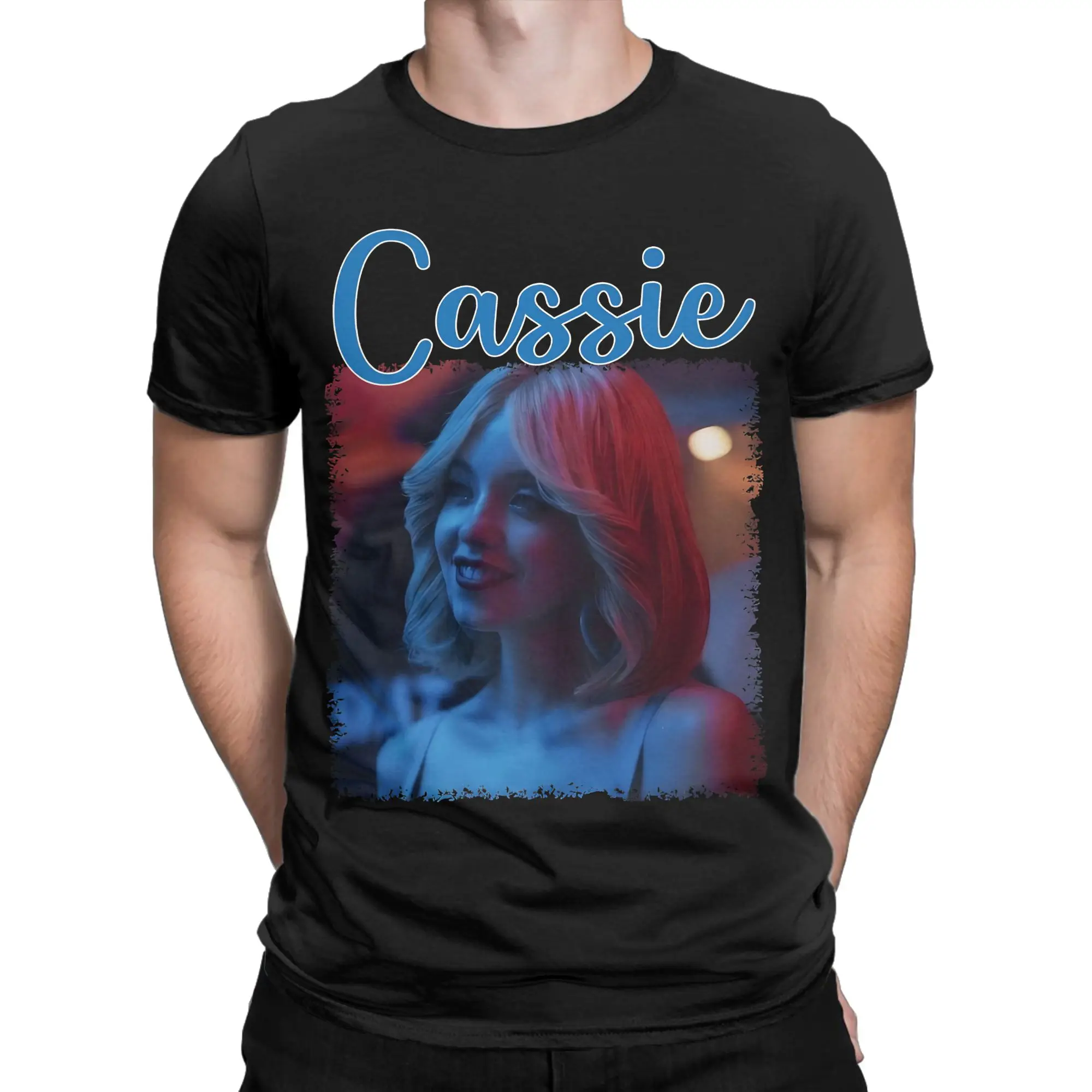 T-shirt Cassie Euphorias Hip Hop, t-shirt esthétique à manches courtes, vêtements d'été en coton, grande taille