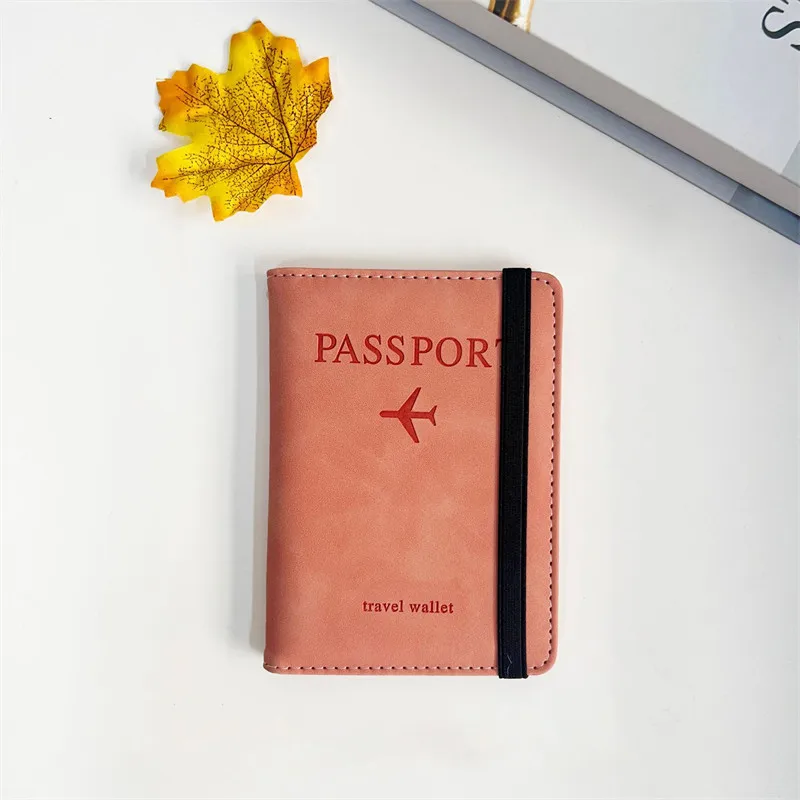 Vrouwen Mannen RFID Vintage Zakelijke Paspoort Covers Houder Multifunctionele ID Bankkaart PU Lederen Portemonnee Case Reisaccessoires
