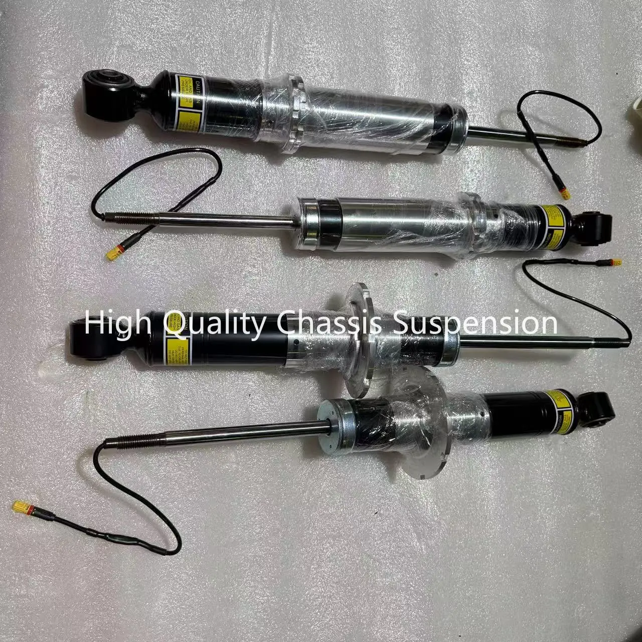 High Quality 4PCS Front Rear Shock Absorber Struts w/Magnetic For Ferrari 488 GTB Spider 2016-
