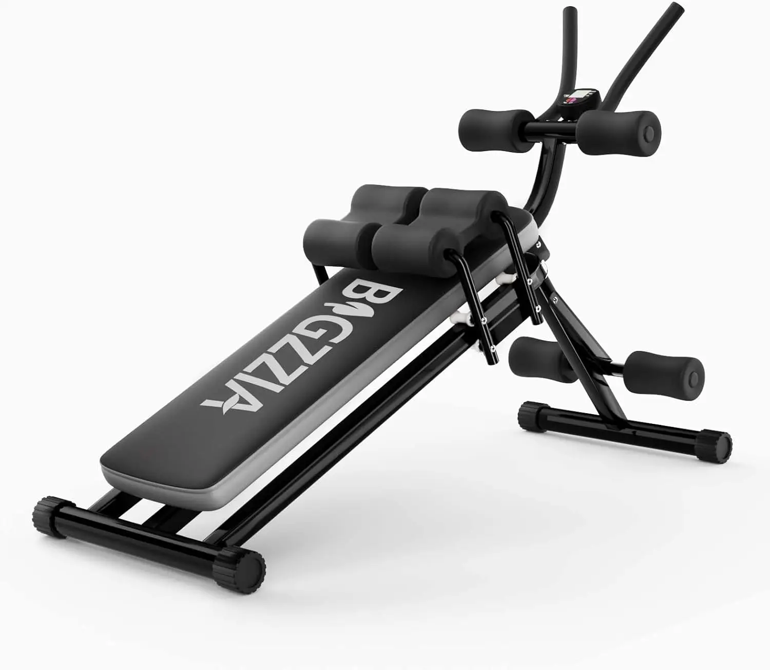 Entrenador de abdomen central de banco de entrenamiento para entrenamiento de estómago, equipo de ejercicio de máquina crunch 5 en 1 para gimnasio en casa