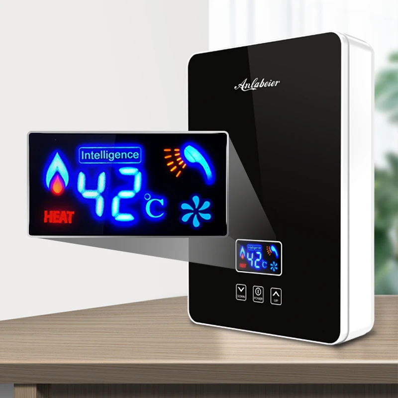 الحائط السخان المطبخ الاستخدام دش 220 فولت الحمام لحظة سخانات المياه الكهربائية الساخن