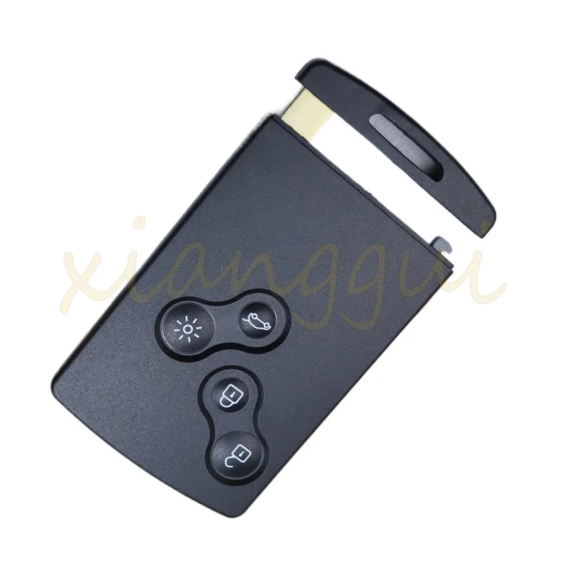 

4 Buttons Car Key Housing Key Case Shell for Renault Megane III Laguna Scenic Fluence I Clio IV Kaptur KOLEOS Va2/Nsn14 Blade
