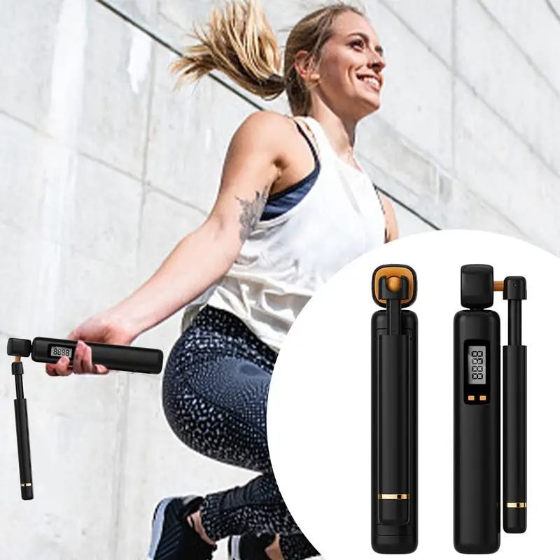 Smart Skipping Rope Smooth Skipping Rope With Intelligent Counting Weighted Design Cordless Rope For Birthday Christmas New Year