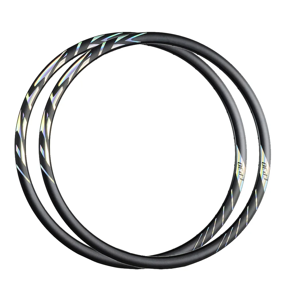 

700C Road Bike Gravel Bicycle Rims 24h 28h 24-28 Holes 30mm 38mm Depth Presta Valve