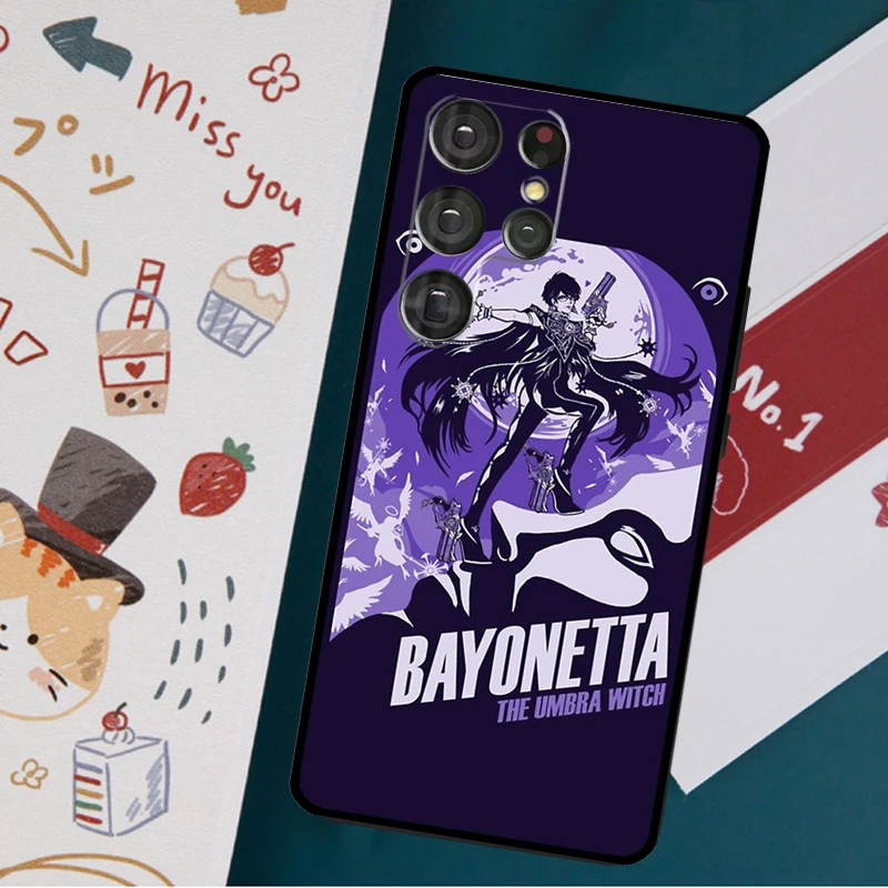 Bayonetta Case For Samsung Galaxy S23 S21 S22 Ultra Plus S20 FE Note 20 Note 10 S8 S9 S10 Plus Cover