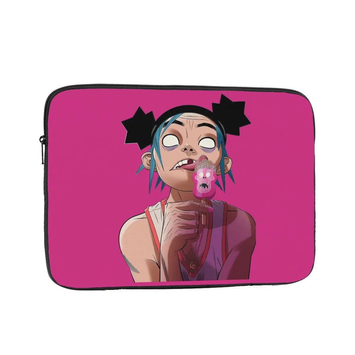 Gorillazed Ice Cream Laptop Sleeve Cover Bag 12 13 15 17 Inch Notebook Bag Sleeve Rock Computer Shockproof Case Bag