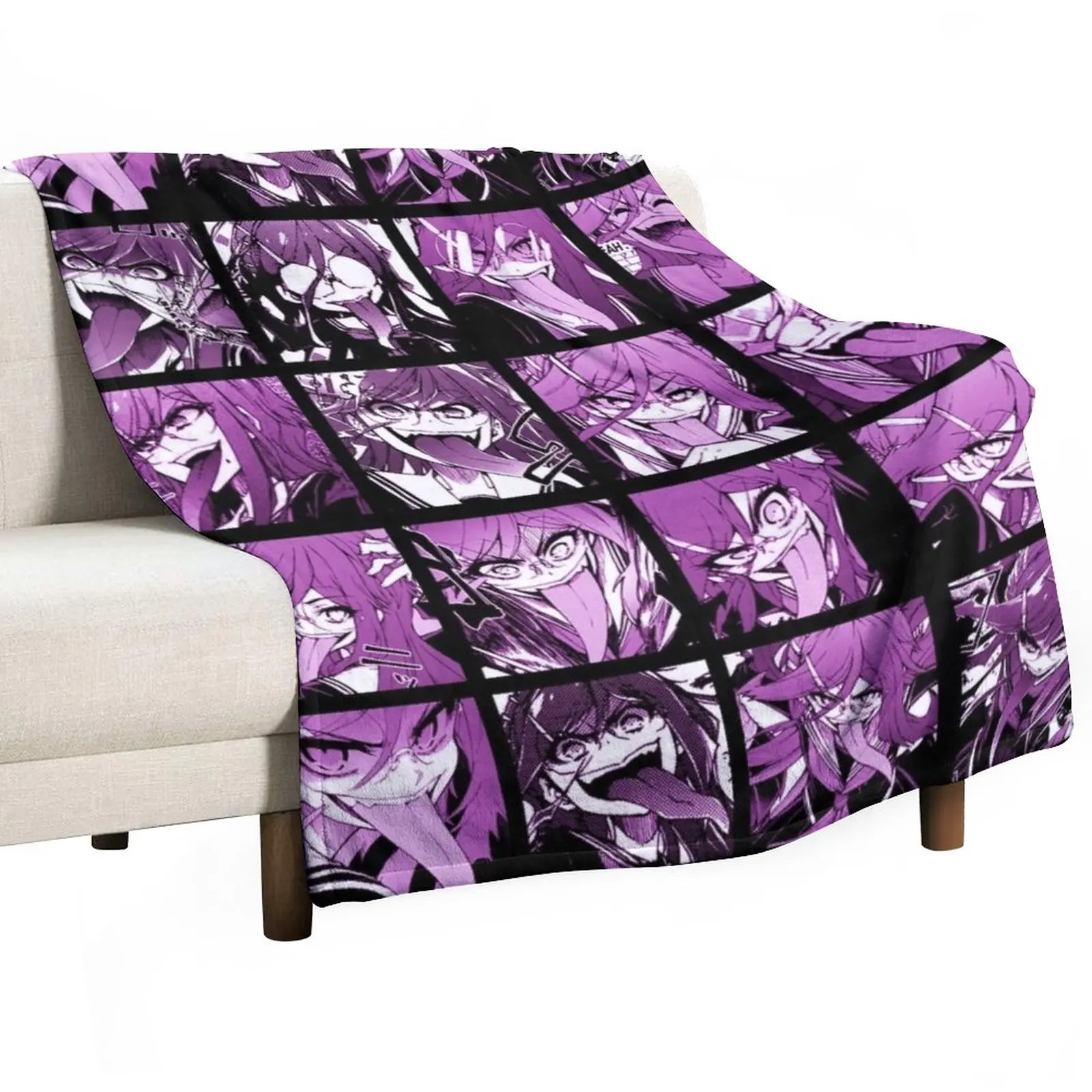 

Genocider Syo Manga Collection (Colored) Throw Blanket Giant Sofa Blanket Soft Plush Plaid Extra Large Throw Blanket sofa bed