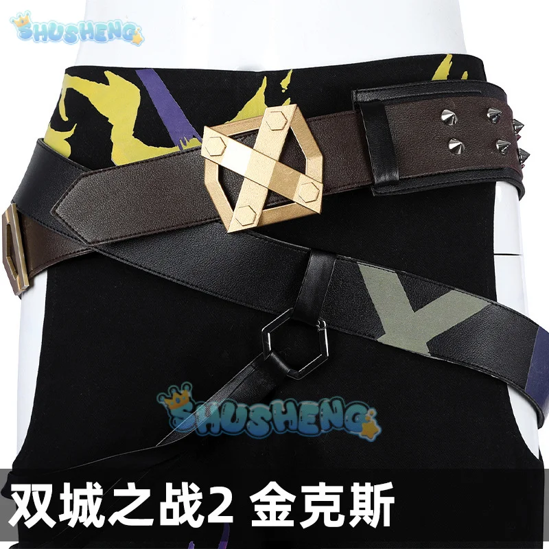 LoL Arcane 2 Jinx Cosplay disfraz uniforme Halloween carnaval fiesta Navidad juego ropa de rol Shusheng
