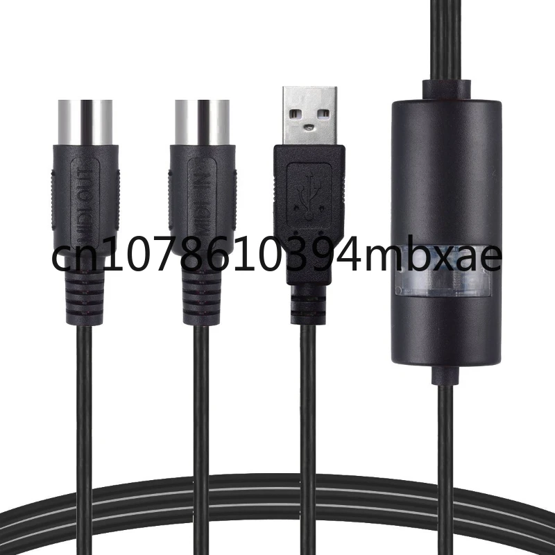 Music Editing Line Midi to Usb Cable Organ Music Line Midi Cable