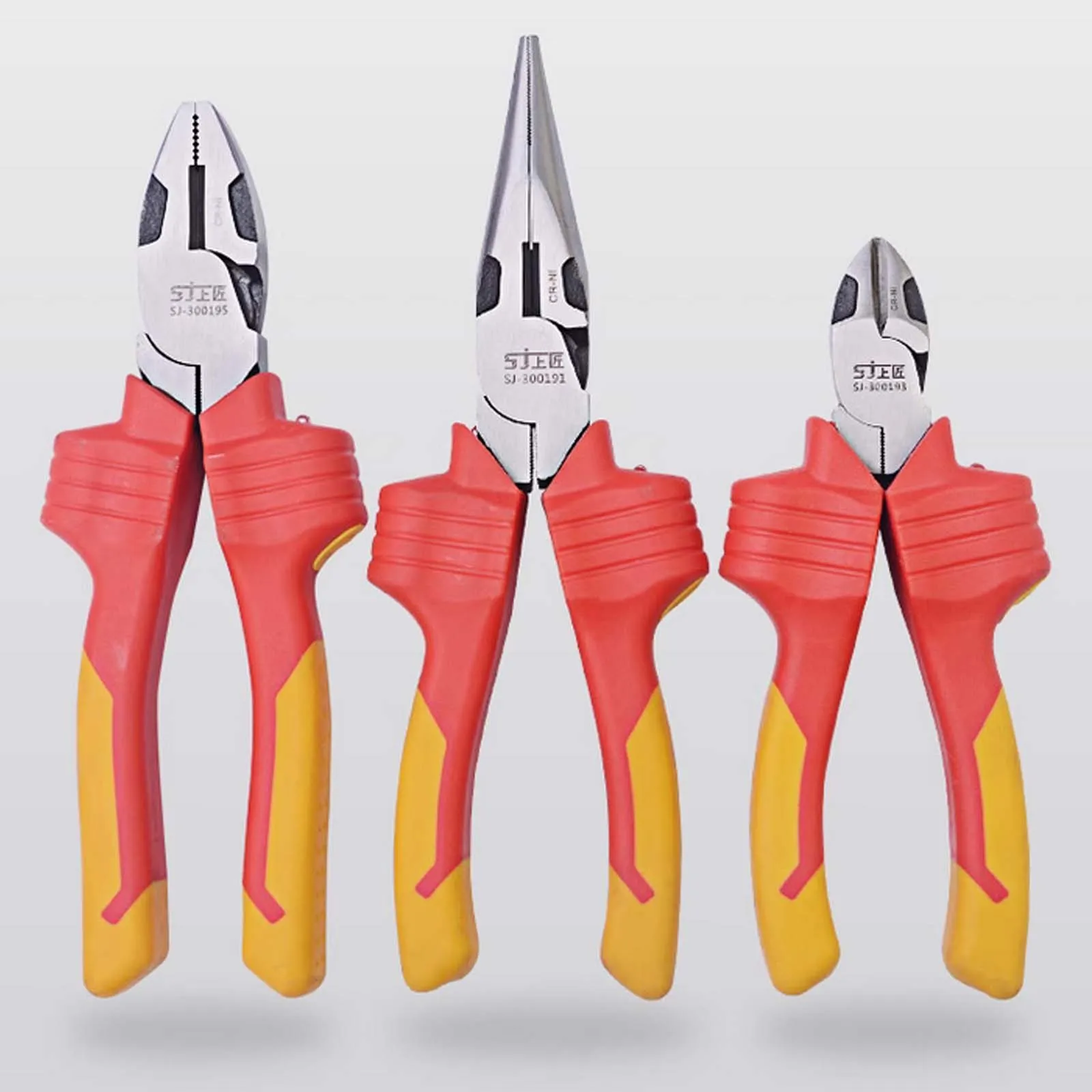 

Multi-function Insulated Wire Cutters with LED for Electrician