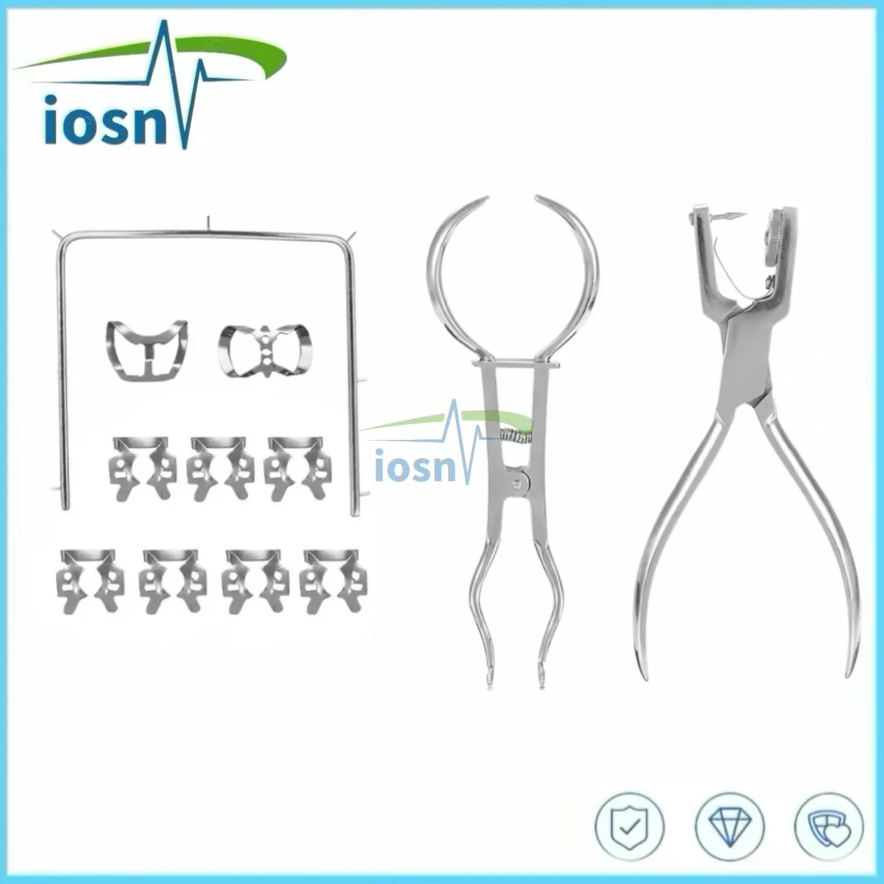 

Dental Dam Perforator Dental Dam Hole Puncher Pliers for Dentist Rubber Dam Puncher Lab Orthodontic Tools 2/3Set