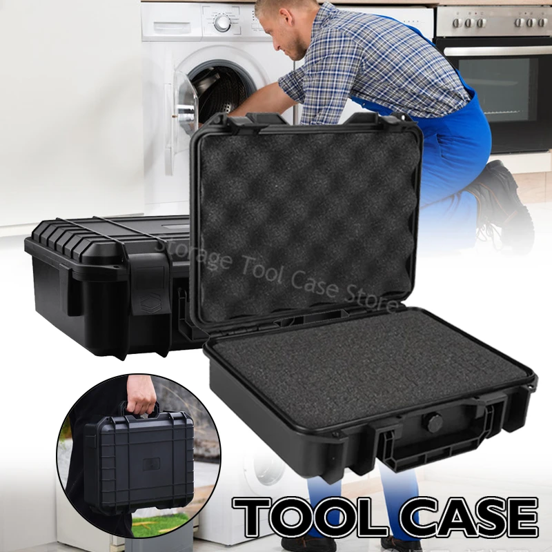 

Waterproof Tool Box Plastic Hard Carry Case Bag Tool Storage Box Instrument Safety Protector Organizer Camera Equipment Toolbox