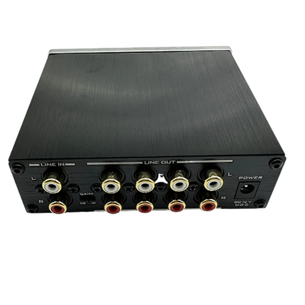 2.1 Digital Amplifier TPA3116 Bluetooth 5.0 Convenient Amplifier Power 2X50W+100W 3-Channel Amplifier, Black