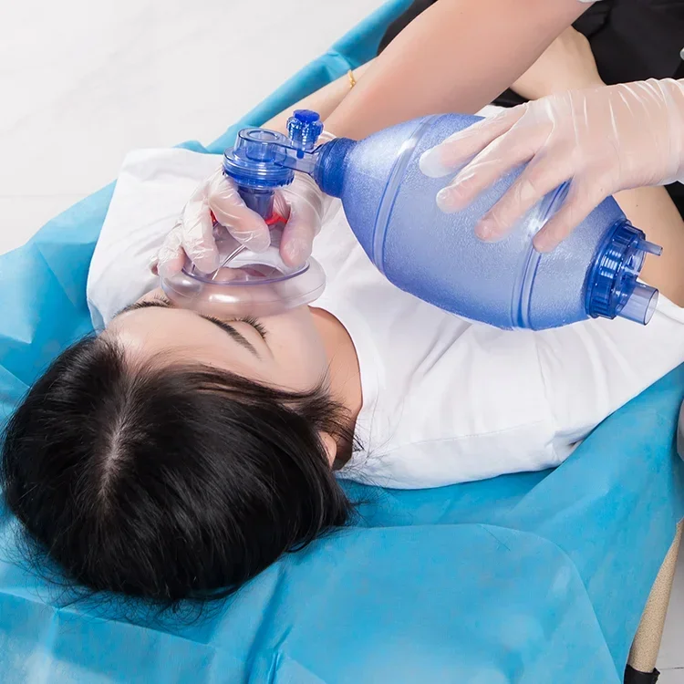 Cpr التسوق عبر الإنترنت مرشح البكتيريا التهوية حجم الأطفال Spur Ii Resuscitator Ambu Bag الشركة المصنعة