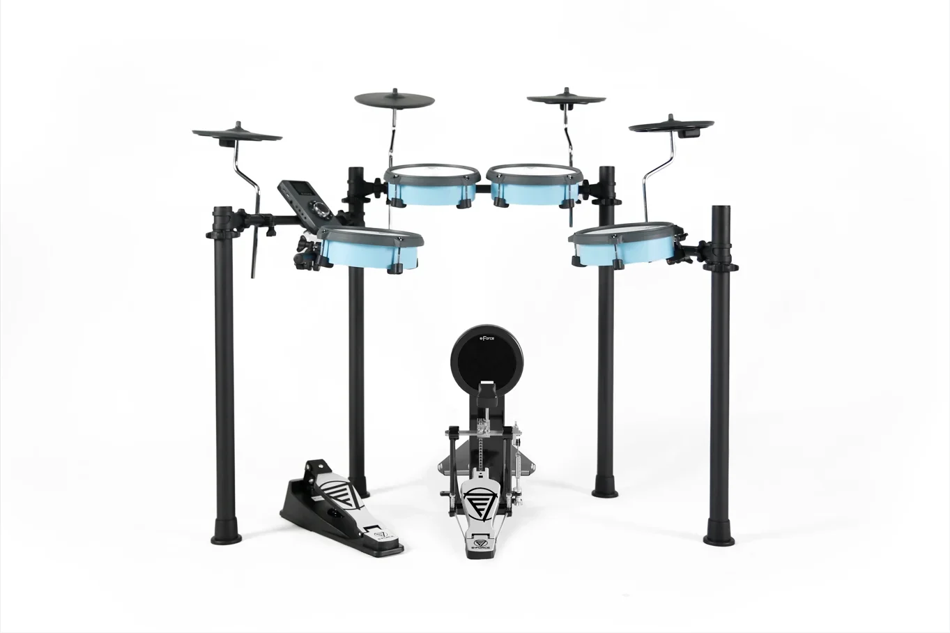 E-Force Music Professional Musical Electric Drum set Pulse Pro Series Mesh-3C High Quality Portable Electronic Drum kits