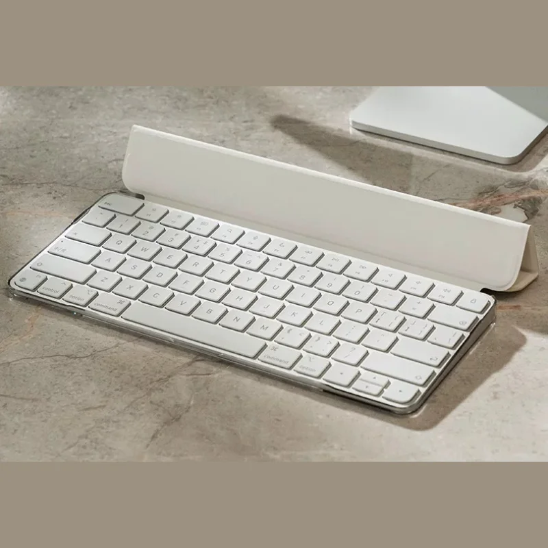 Protective Case for Magic Keyboard Gen2/Gen3 Custom Magnetic Leather Cover Adjustable Stand for IMac Keyboard Storage Sleeve