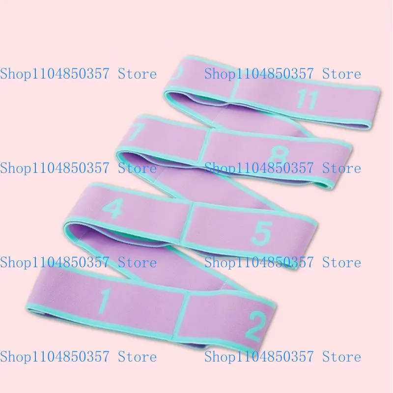 حزام تمدد حزام 5ASD مع 9 حلقة للياقة البدنية للعلاج البدني #5