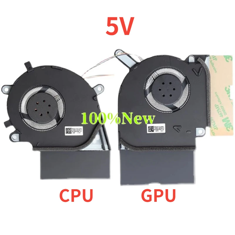 New laptop CPU GPU cooling fan Cooler Notebook PC for ASUS ROG Strix G512L G532L G712L G732L DC 5V 12V radiator