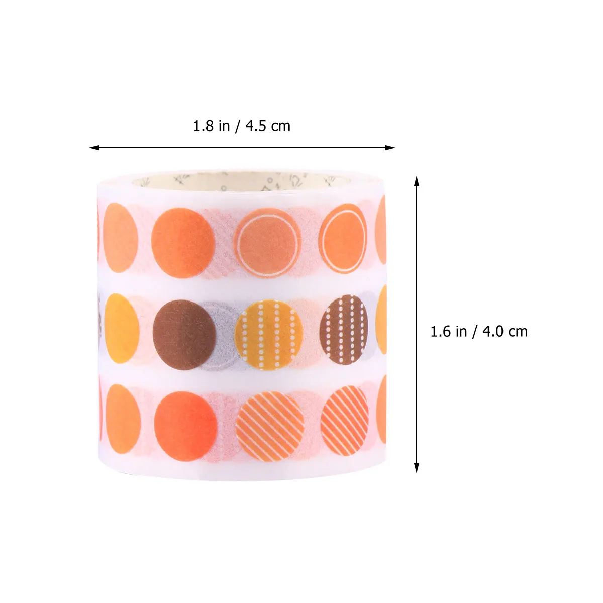 

2Pcs Washi Tape Coil Basic Color Planner Sticker Journal Sticky Paper EcoFriendly Durable LongUse HealthWholesome