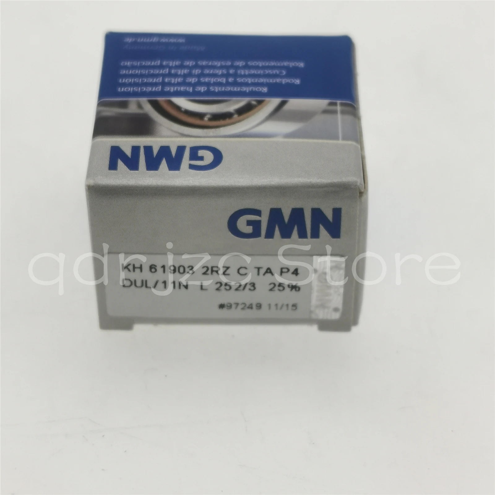 GMN high-speed machine tool spindle bearing KH61903 2RZ C TA P4 DUL/11N L252/3