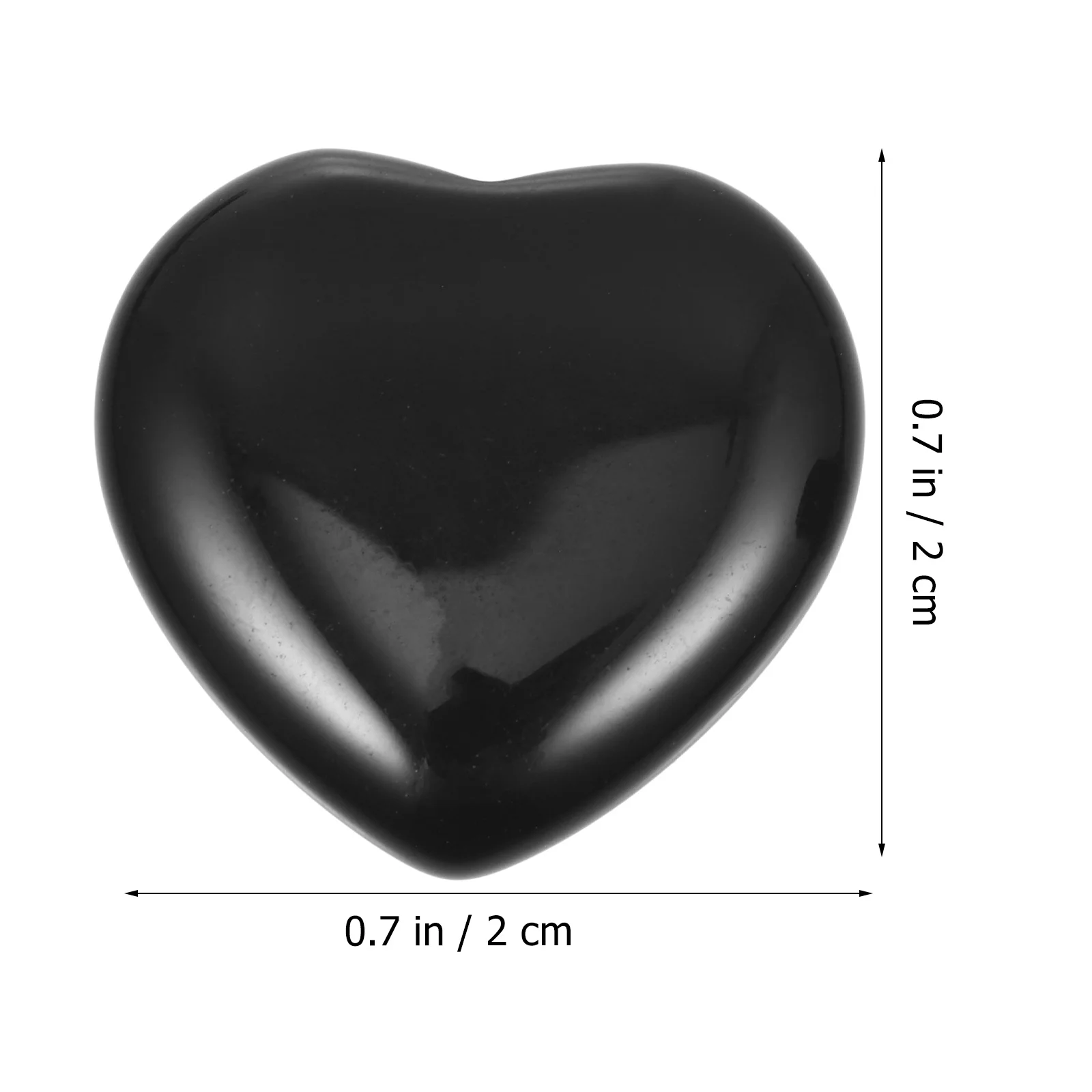 

15Pcs Decorative Natural Crystal Heart Stones Meditation Crystal Stones Desktop Ornament Gifts Crystals Heart Shape Stone