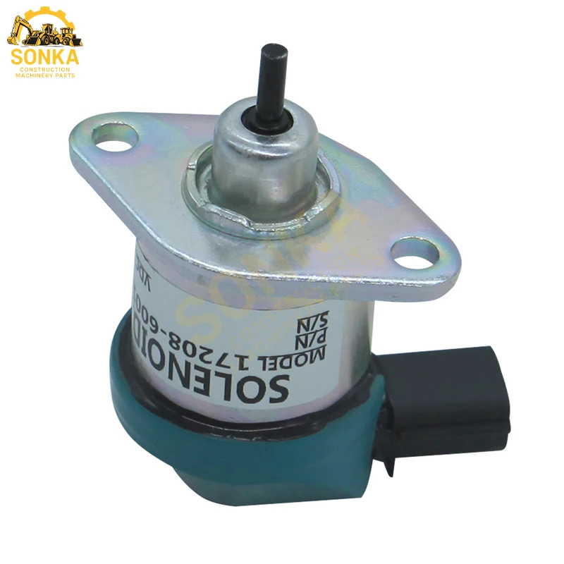 

VOE17263545 VOE 17263545 12V Cut Off Solenoid Compatible With Volvo Excavator ECR25D EC27D