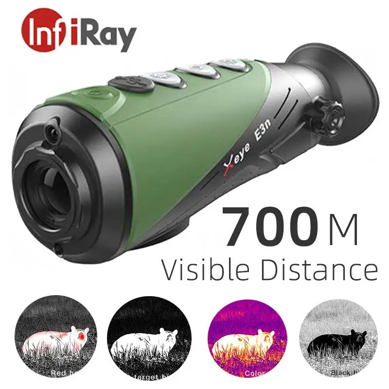 InfiRay E3n Thermal Camera Hunt Night Vision Monocular Thermal Imager for Hunting Wild Boar Wolf Rabbit and Outdoor Observation