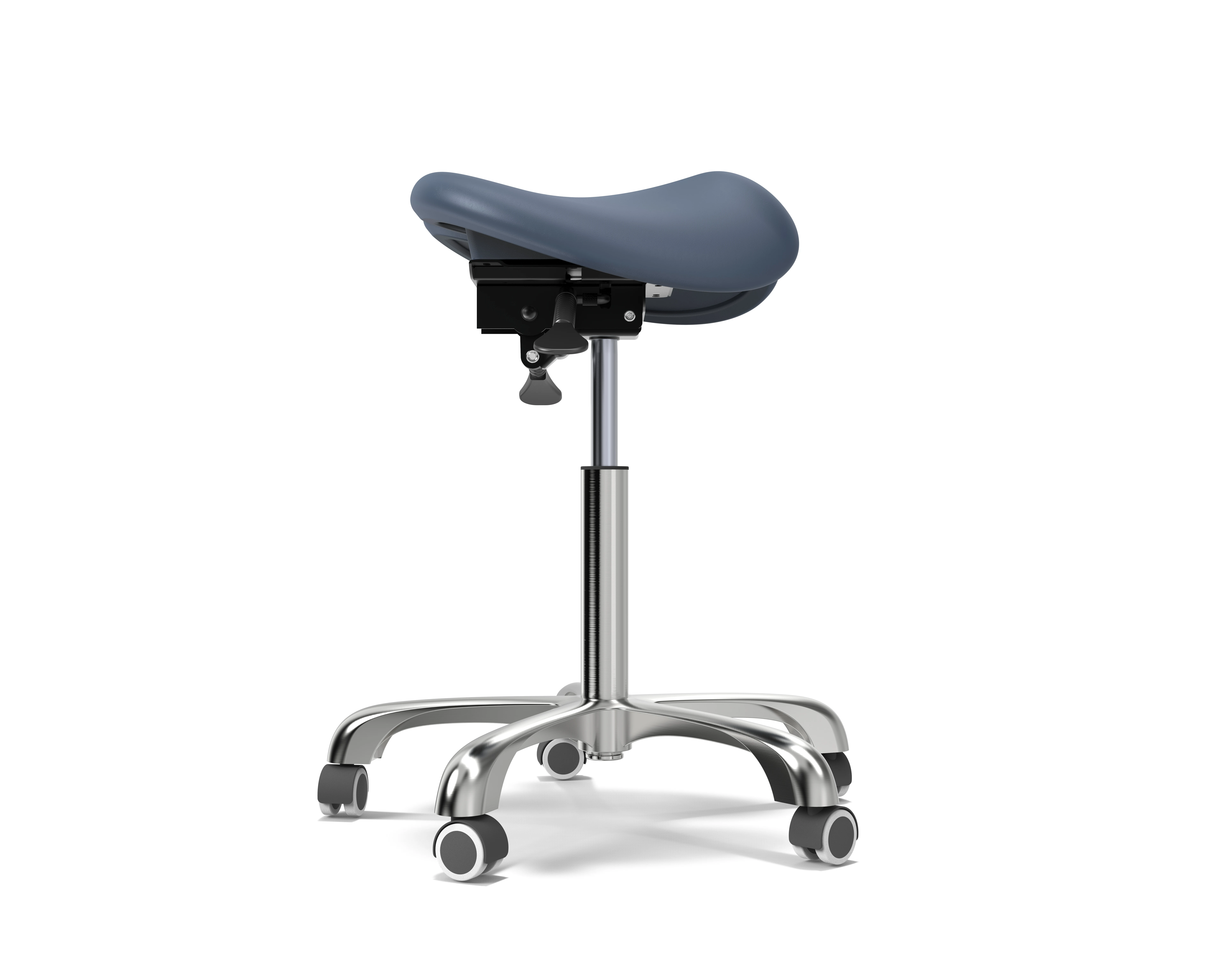Mt MS13-1 360 Degree Rotation Adjustable Barber Shop Furniture Black SPA Salon Massage Stool Chairs