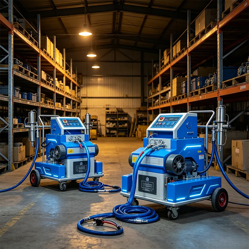 Professional Hydraulic Polyurethane Spray Machine PU Foam Insulation Sprayer Polyurea Coating System with Heated Hose