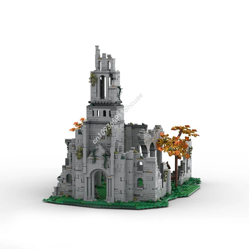 2401PCS MOC Castle Elden RINGS |   Kirche von Elleh GAMES Modell Baustein Stapelziegel Kreatives Lernspielzeug Kind Geschenk Diy