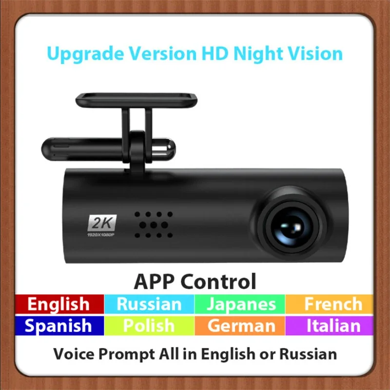 

Upgrade Version of DASH CAM Front Full HD 1080P Mini Super Car Camera DVR Wireless WIFI With Night Vision G-Sensor Car Camera