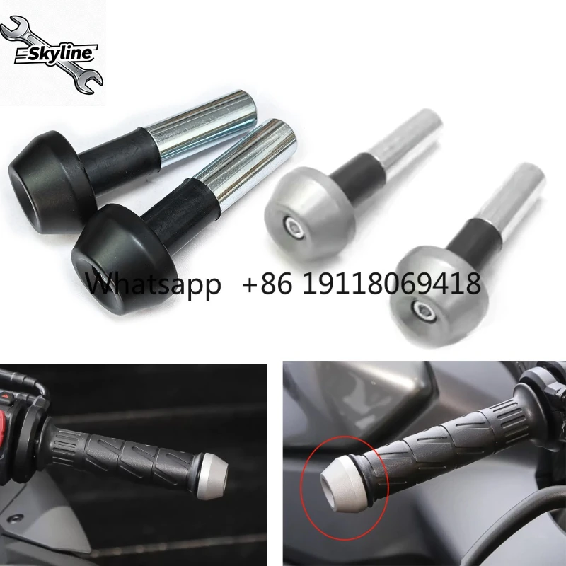 Motorcycle Steering Balance Block Handle Direction Plug Bar End Plug Counter Weight Handle 450SR 450SRS 450SS CF400-6