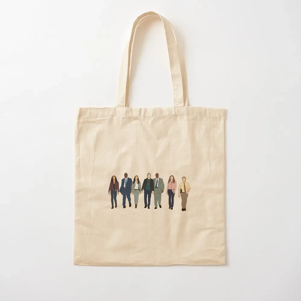 

Brooklyn 99 cast illustration Tote Bag tote bag shopper bags Tote Bag