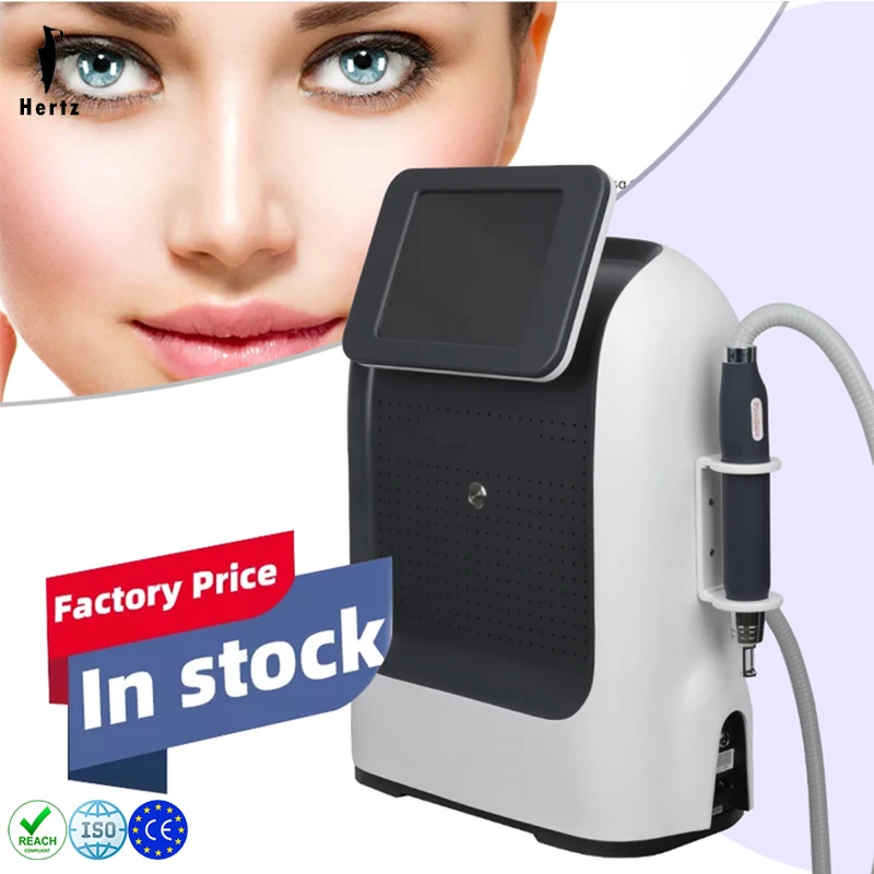 Q-Switched ND YAG Laser 532Nm 755Nm 1064 Nm 1320nm Skin Resurfacing And Laser Tattoo Removal Machine Portable Salon Spa Use