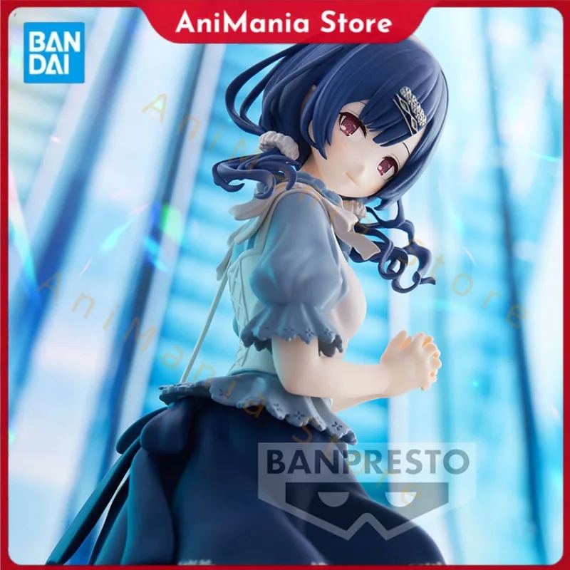 

Оригинальный Banpresto The Idol Master Золушка для девочек, блестящие и гламурные модели 18 см Morino Rinze, коллекция моделей из ПВХ, игрушки