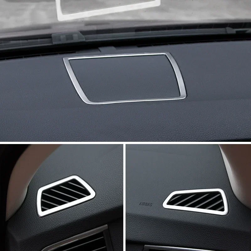 

Car Central Control Air Conditioning AC CD Gear Panel Trim Stickers For BMW 5 Series GT F07 Interior Protector Cover Accessories
