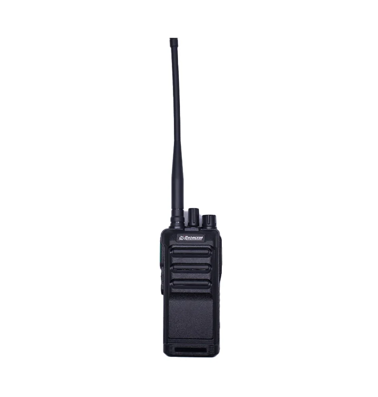 

HX GT-8 Handheld Walkie-Talkie supports UHF features a built-in color screen and offers Type-C charging and cradle charging