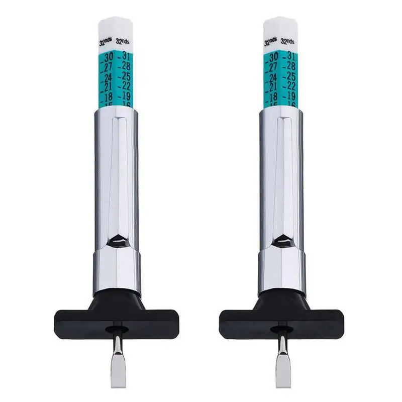 Car Tyre Tire Tread Depth Gauge Meter Auto Tire Wear Detection Measuring Pen Color Coded Digital Caliper Monitoring Tool