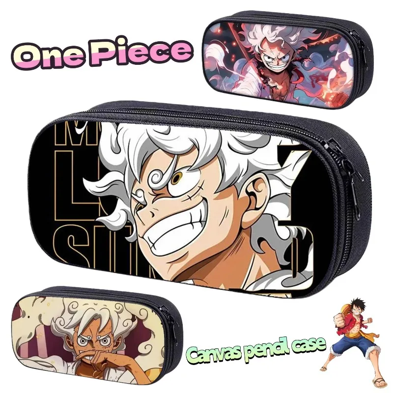 

Пенал One Piece: милый, стильный, мультяшный, персонализированный, креативный, вместительный, многослойный органайзер для школьных принадлежностей